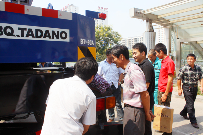 Guests at the meeting observed the prototype on site